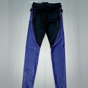 Koral Black and Purple Leggings